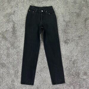 Vintage Levis 501XX Black Denim Button Fly Straight Leg Jean Men Medium USA Made